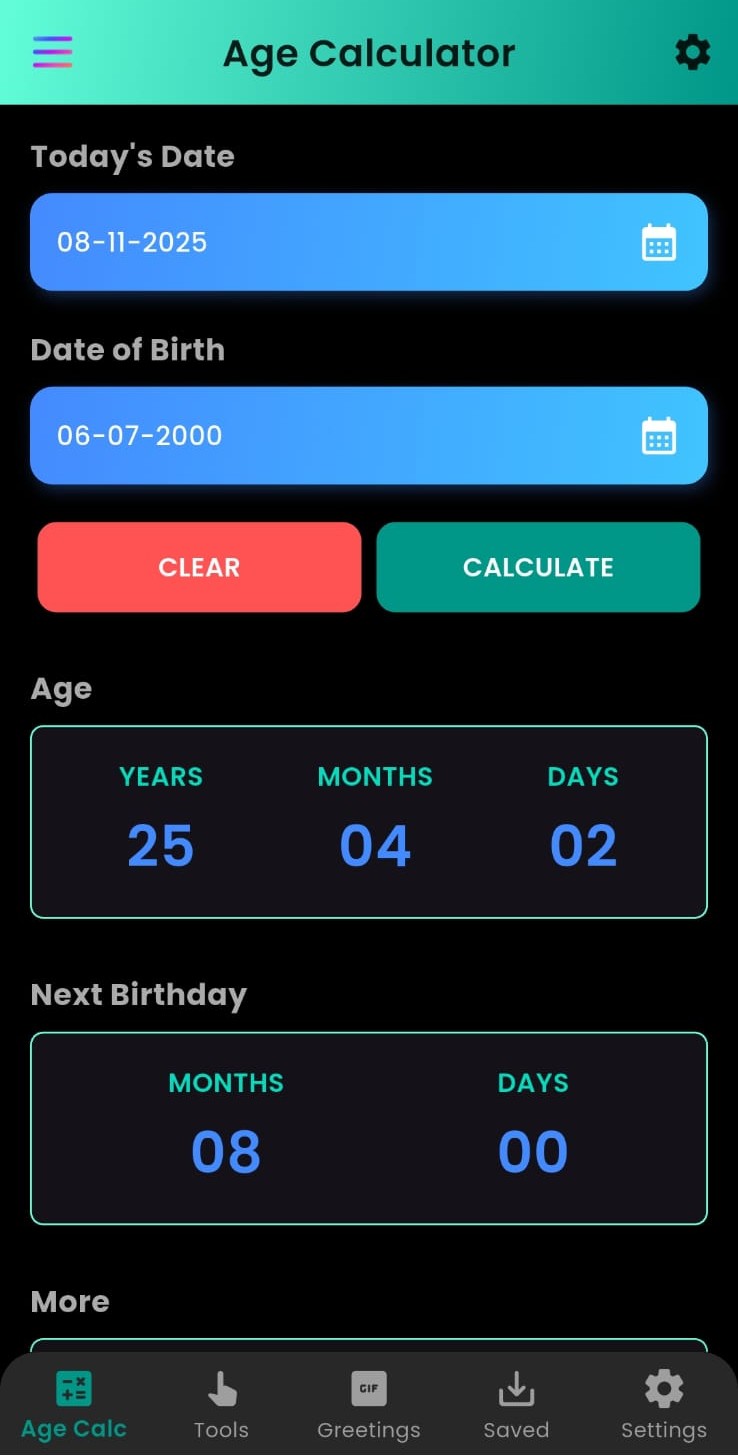 Age Calculator app icon